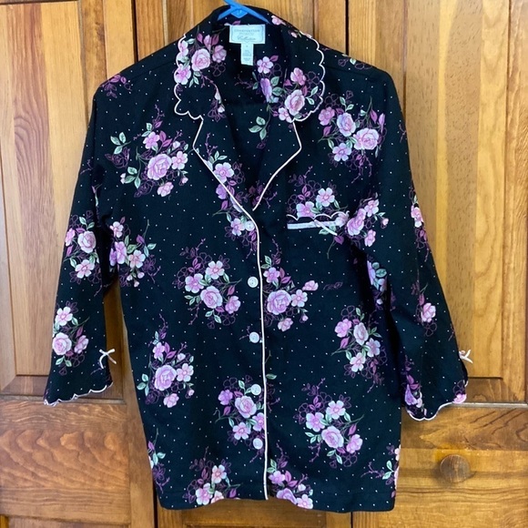 Charter Club PJ Set Ankle Length Long-sleeves Size Small Preowned